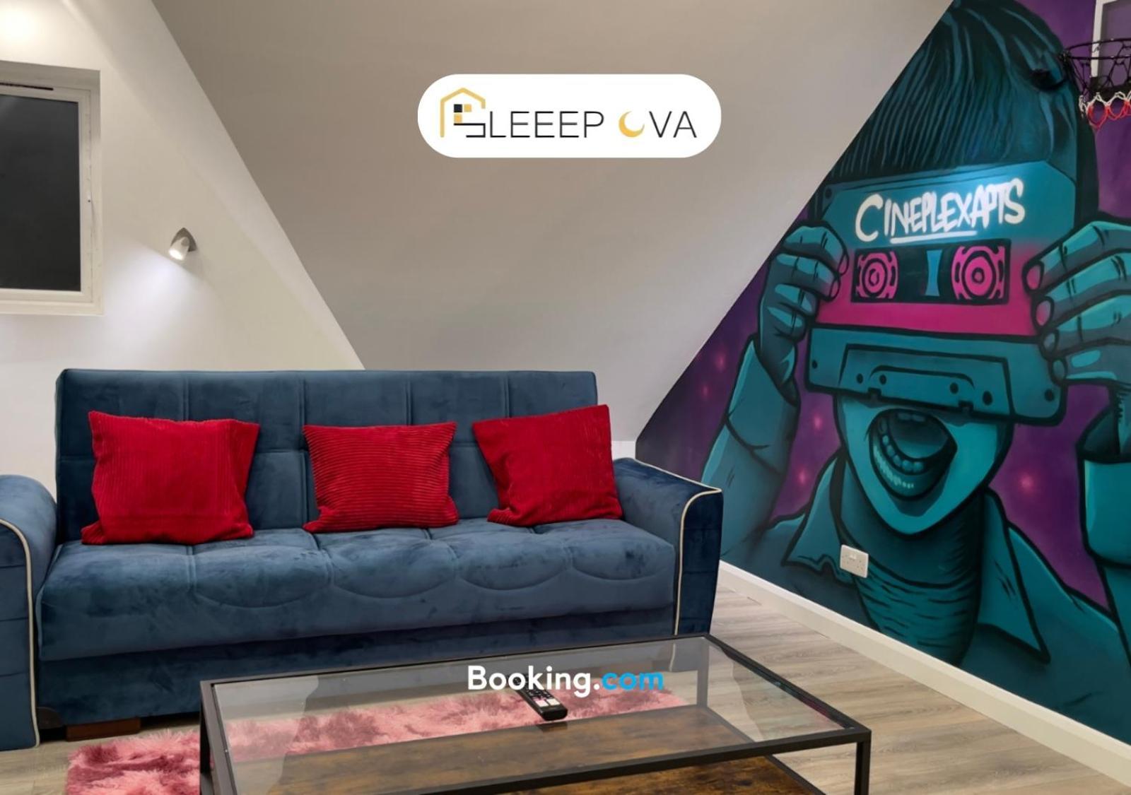 Last-Minute Reserve L Premium Deals L Luxury & Modern 1 Bedroom Apartment 5Plus Guests Couples Families Business Sleepova Short Lets & Serviced Accommodation Apartment